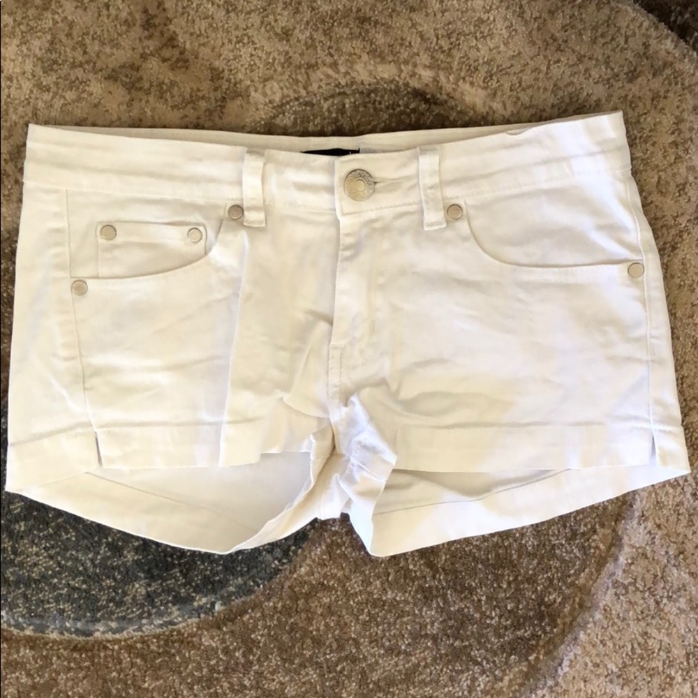White shorts